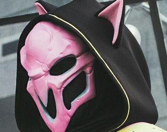 かわいいリーパーの非常に詳細なコスプレマスク、オーバーウォッチ