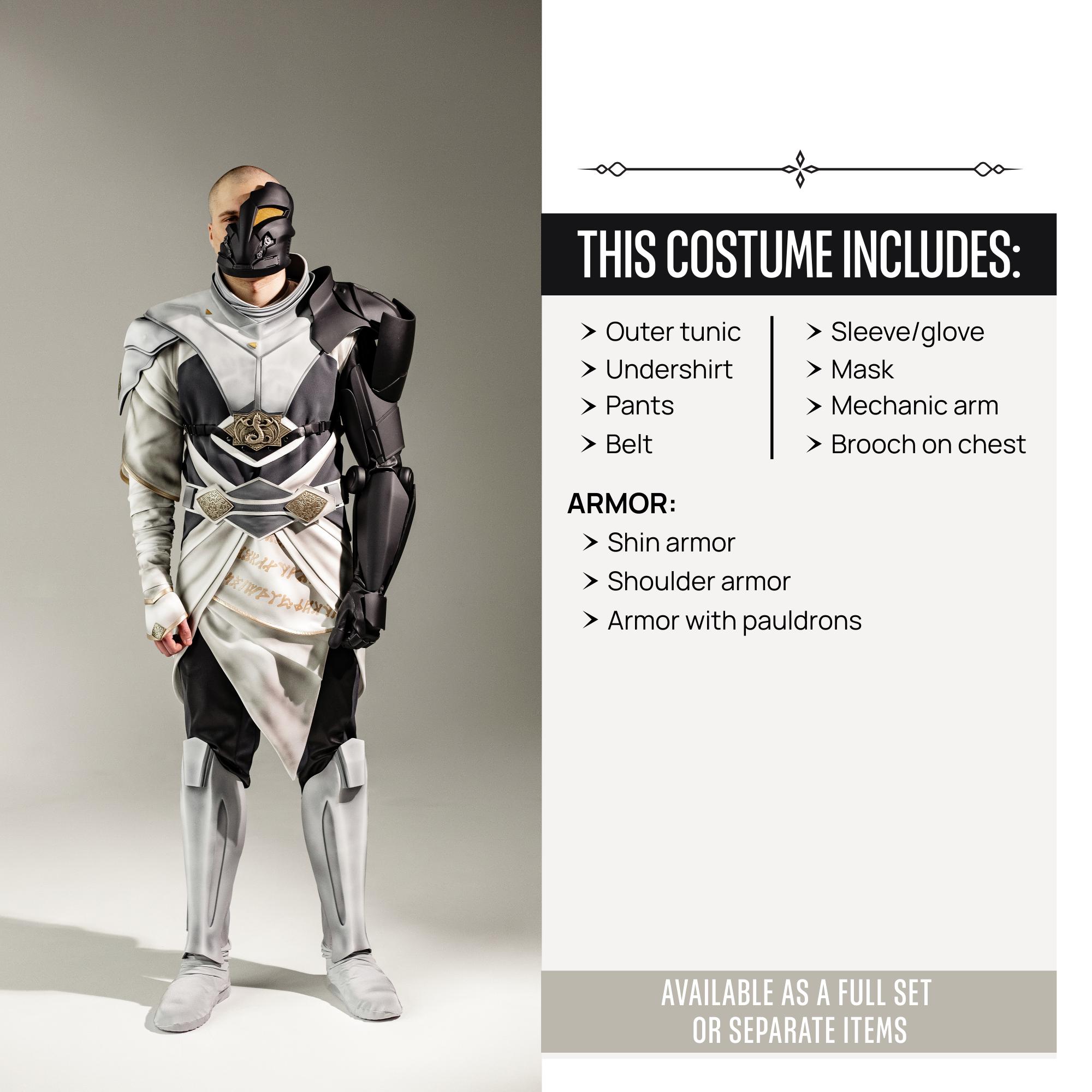 Arcann Cosplay Costume from Old Republic: Cosplay Convention Outfit for May the 4th