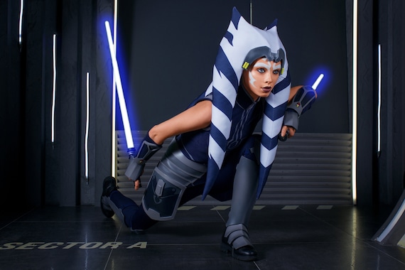 STAR WARS AHSOKA スターウォーズ　アソーカ　コスプレ M スター・ウォーズ/クローン・ウォーズ』Star Wars: The Clone Wars