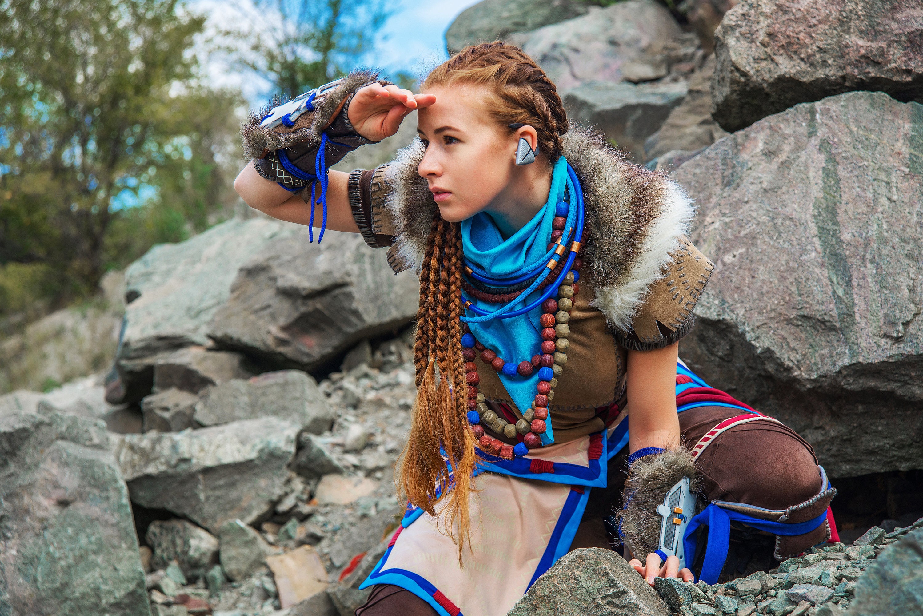 Stunning Cosplay of Aloy From HORIZON ZERO DAWN Created by