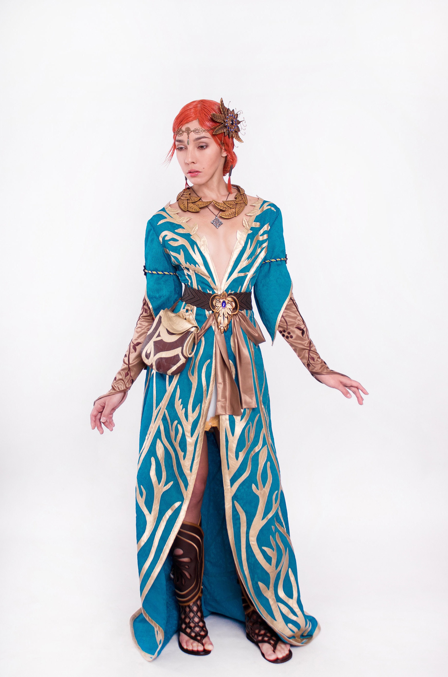 triss green dress Triss Merigold Green Dress