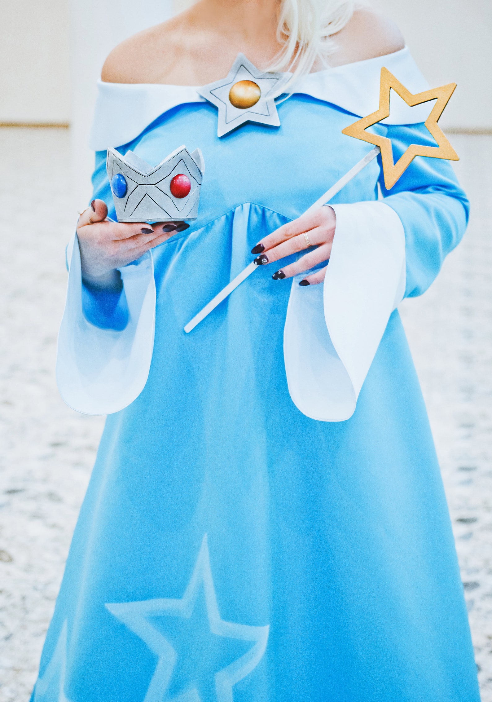 Super Mario Rosalina cosplay costume Princess costume with Etsy