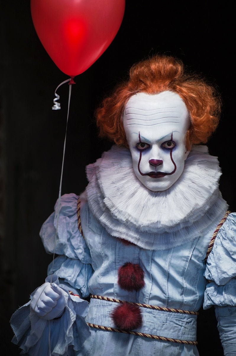 Pennywise Cosplay Clown Cosplay Horror Cosplay Scary Clown Etsy México