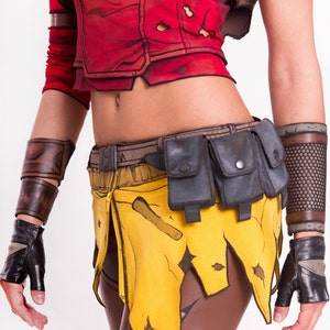 Lilith costume from Borderlands 2 online game, siren outfit, Halloween costume image 9