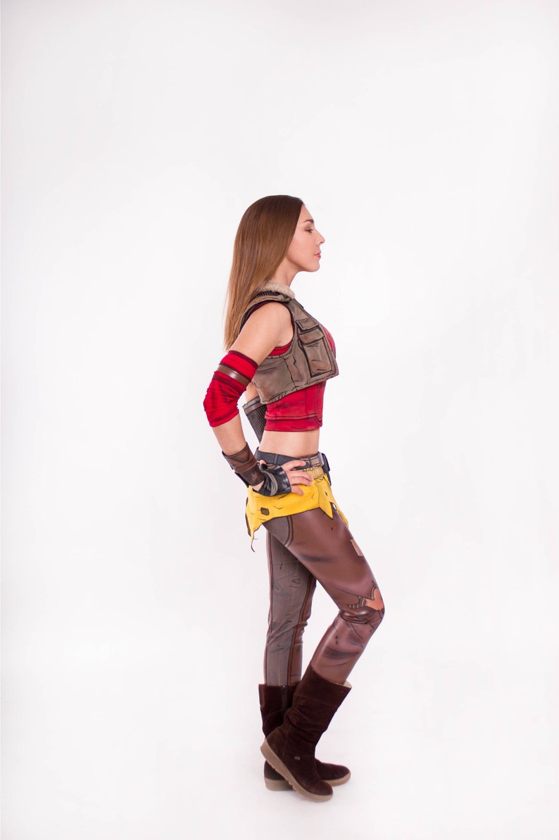 Lilith costume from Borderlands 2 online game, siren outfit, Halloween costume image 3