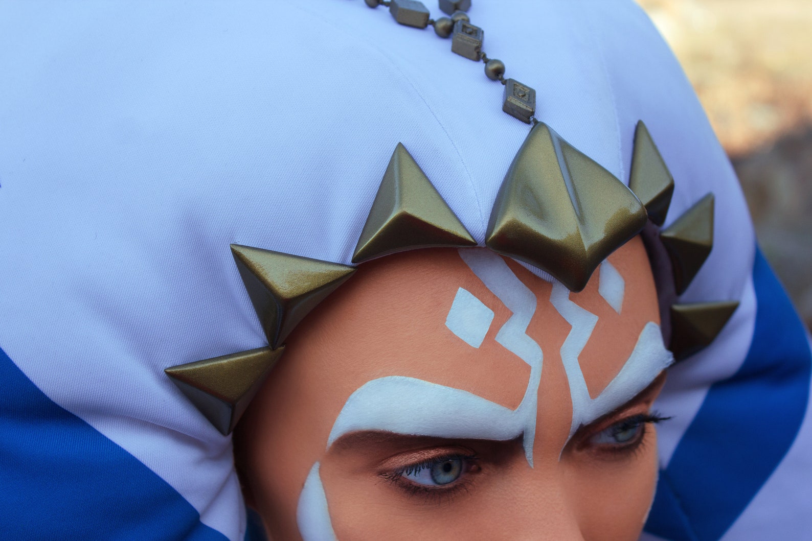 Ahsoka Tano cosplay headpiece Lekku from Star Saga rebels Etsy