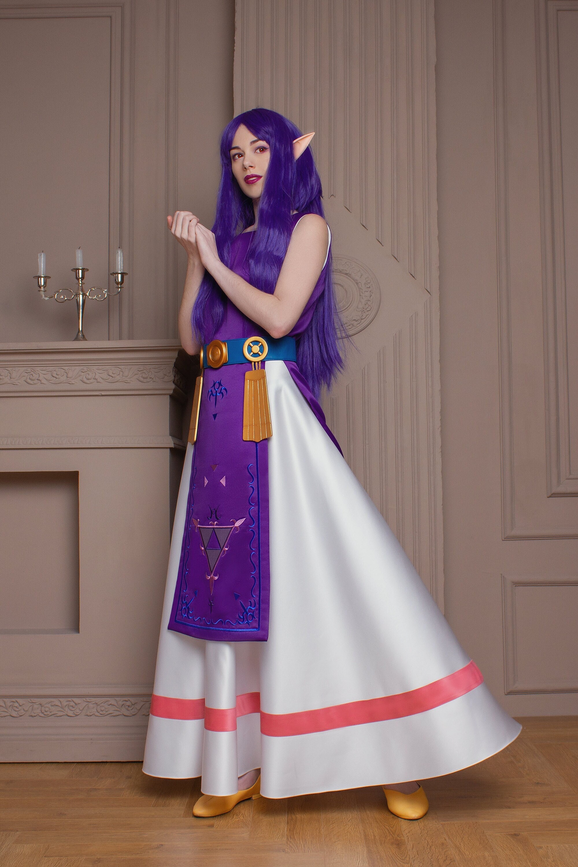 Princess Dress Hilda Cosplay Tunic Apron Costume Legend of Zelda, Convent  Costume for Women, Video Game Convent Cosplay Female Dress Cosplay - Etsy  Finland