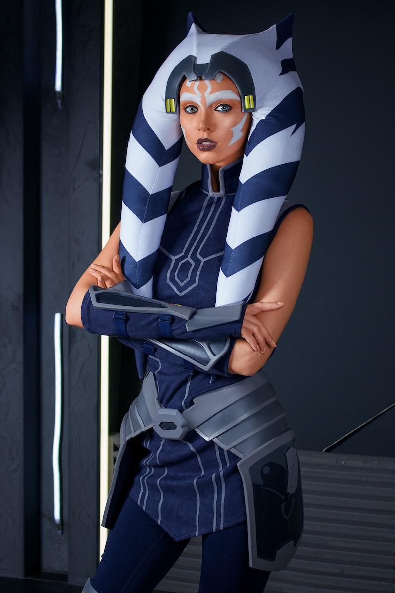 Ahsoka Tano Season 7 Inspired Cosplay Costume From Star Saga Etsy