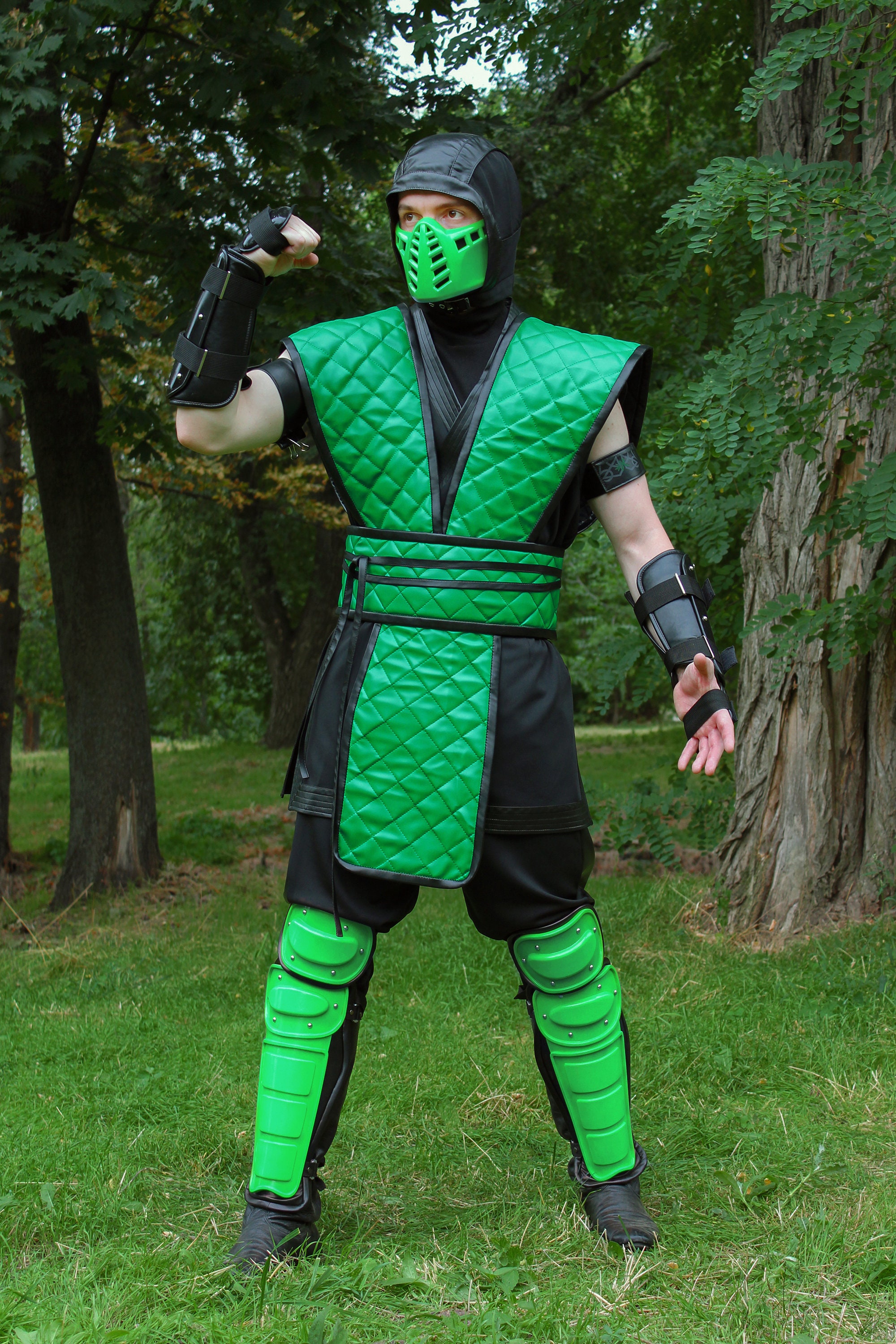 Reptile Cosplay Costume Mortal Kombat Klassic arcade ninja | Etsy