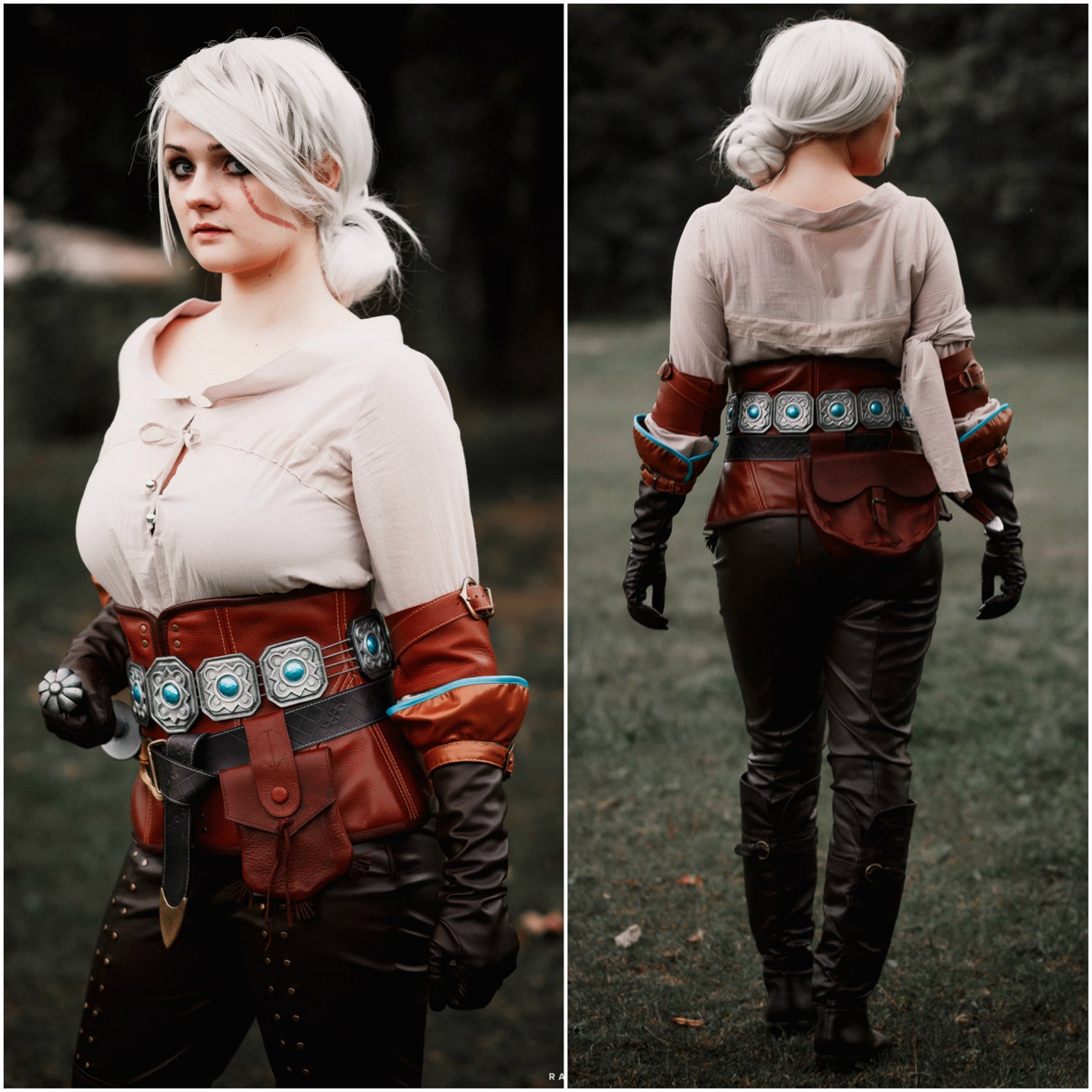  Ciri  Cosplay costume Ciri  Video Game Witcher Cosplay Law 