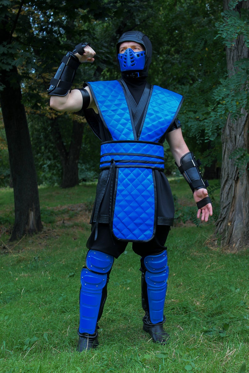 SubZero Cosplay Costume Mortal Kombat Klassic arcade ninja Etsy