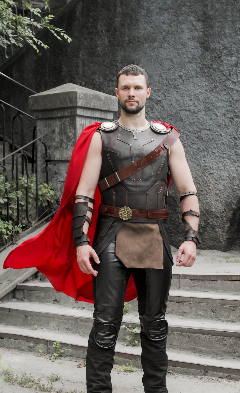 Thor Cosplay Costume Avengers Costume Thor Armor Cosplay Etsy