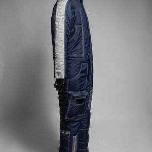 Rogue One X wing Air Force Pilot, Rebel Army pilot Flight Suit, Rebels Characters X wing pilot blue squadron cosplay Rogue Wars Blue costume image 3