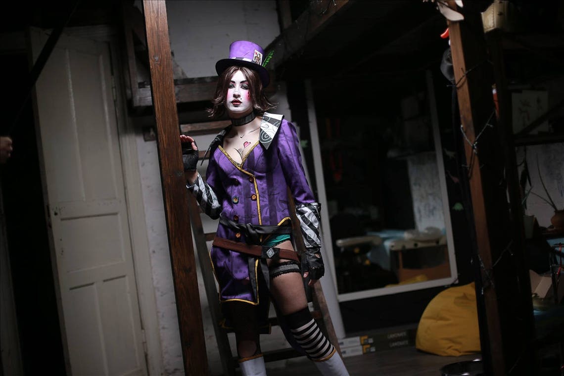 Mad Moxxi Cosplay Costume Borderlands costume Purple Uniform Etsy