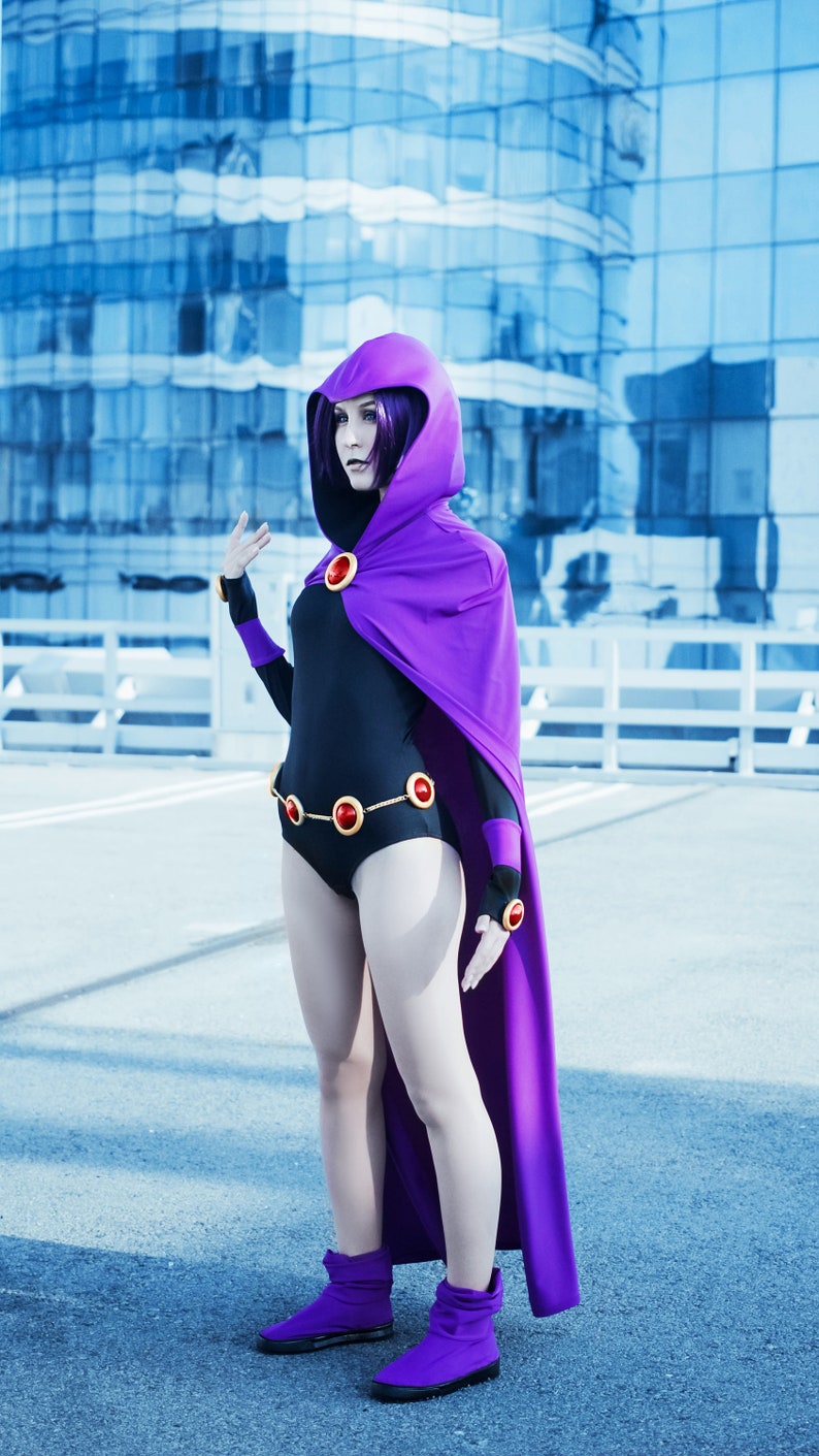 Raven From Teen Titans Go Cosplay Cloak Teen Titans Go