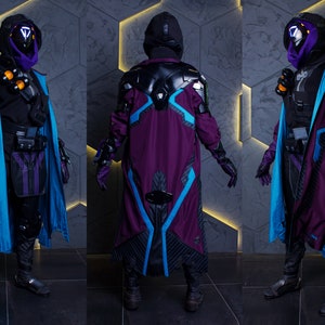 Ana Amari Shrike skin inspired cosplay costume, Overwatch Sniper outfit, Halloween costume