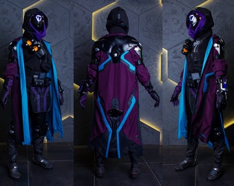 Ana Amari Shrike skin inspired cosplay costume, Overwatch Sniper outfit, Halloween costume