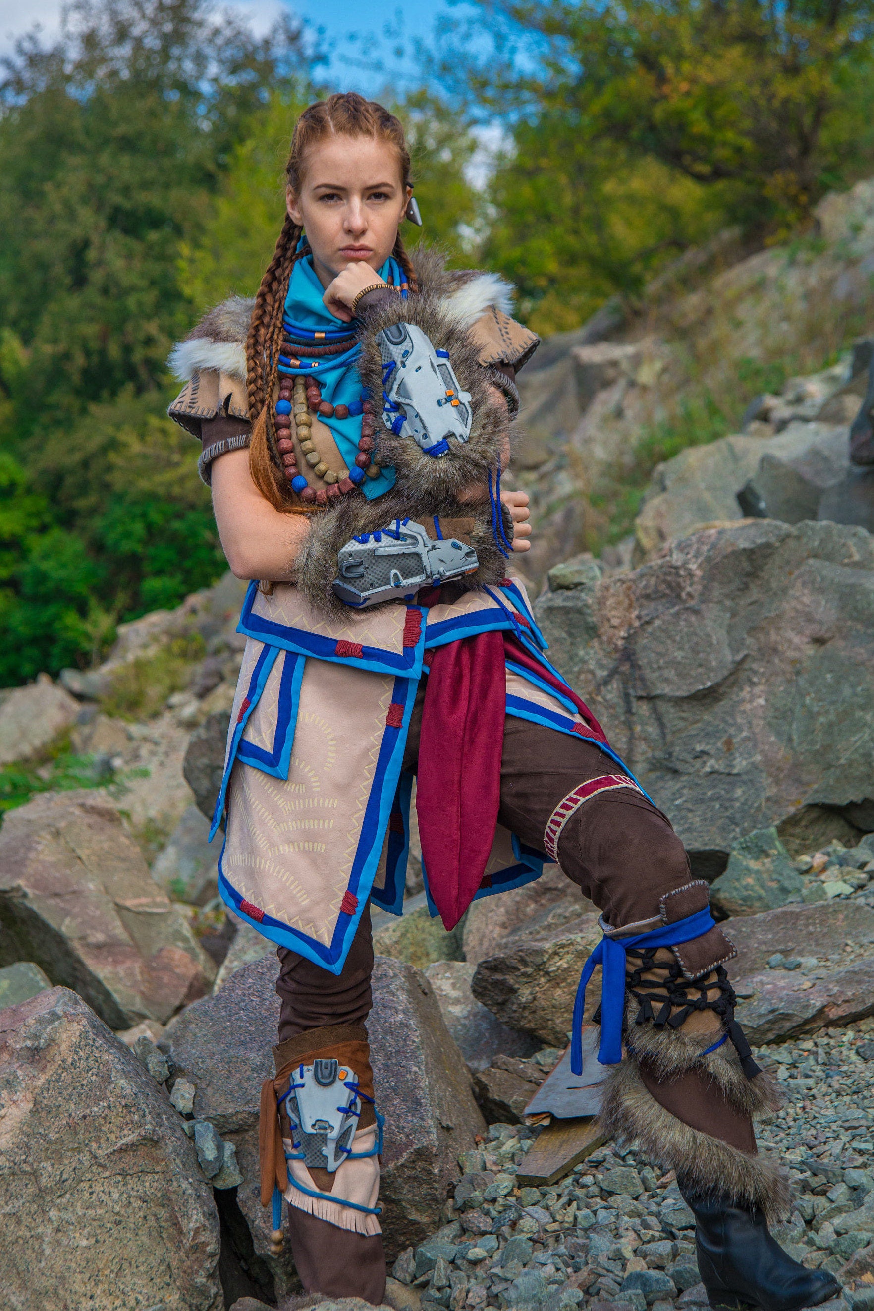 Horizon Zero Dawn Aloy cosplay kostuum HZD cosplay post