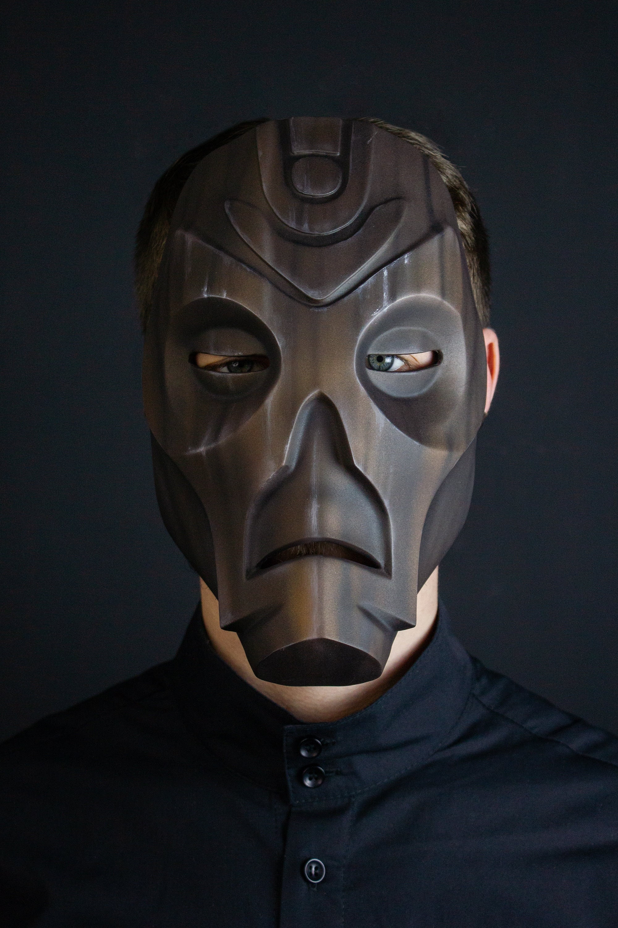 Skyrim cosplay, Elder Scrolls Dragon priest mask, Konahrik Dragon Priest Plastic mask, cosplay Halloween mask, Halloween costume