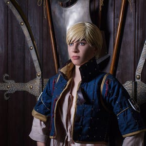 Halloween costume, Witcher game womens clothing, Witcher outfit Ves Bianka cosplay
