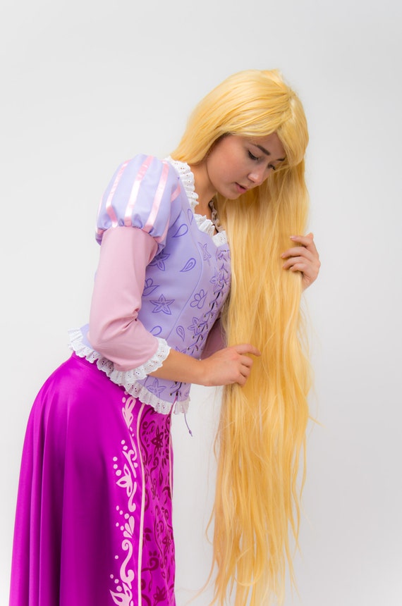 Rapunzel Cosplay Kostüm Erwachsene die verwirrt Etsy