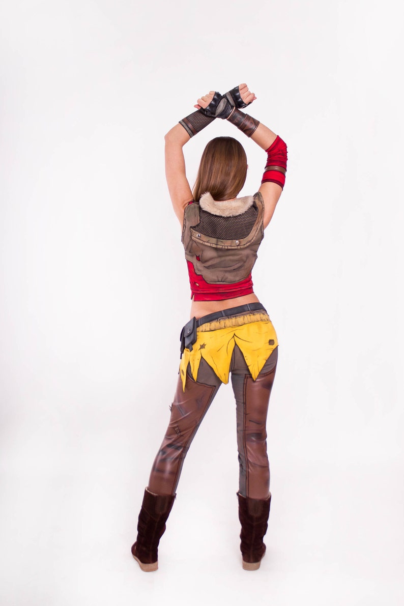 Lilith costume from Borderlands 2 online game, siren outfit, Halloween costume image 4