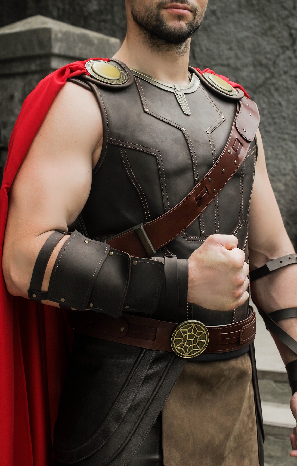 Thor Cosplay Costume Avengers Costume Thor Armor Cosplay Etsy