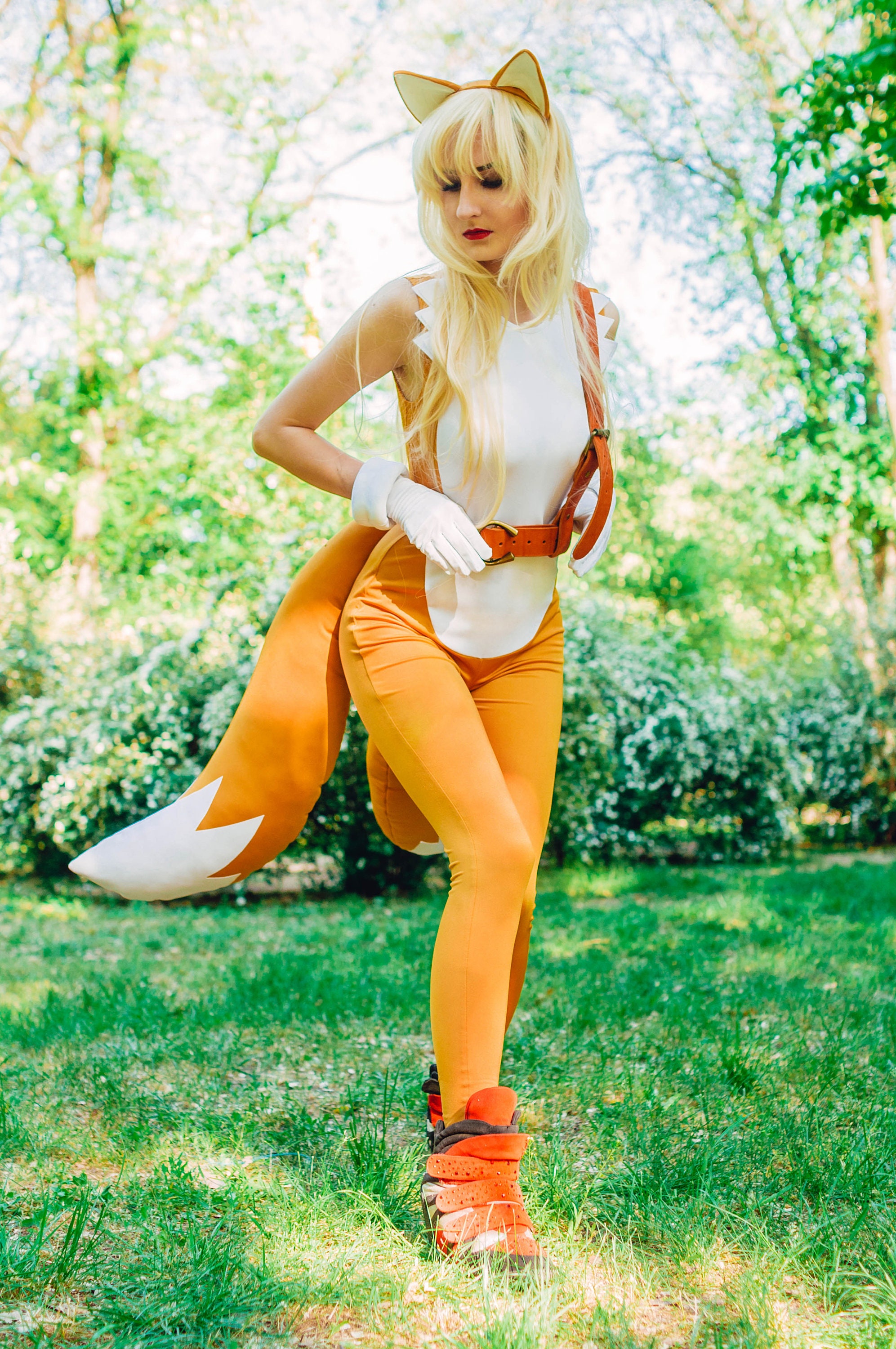 Tails Cosplay Costume From Sonic the Hedgehog Video Game Etsy Australia