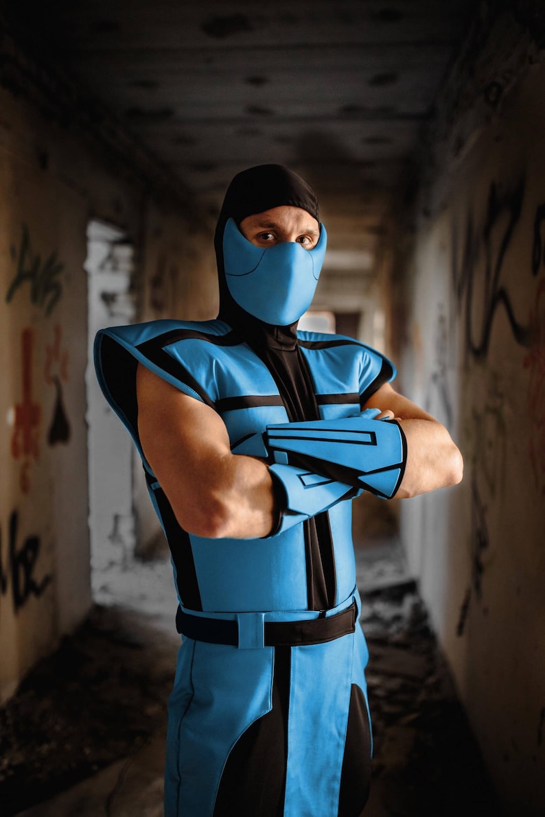 Traje de Cosplay Bajo Cero de The Ultimate Mortal Kombat