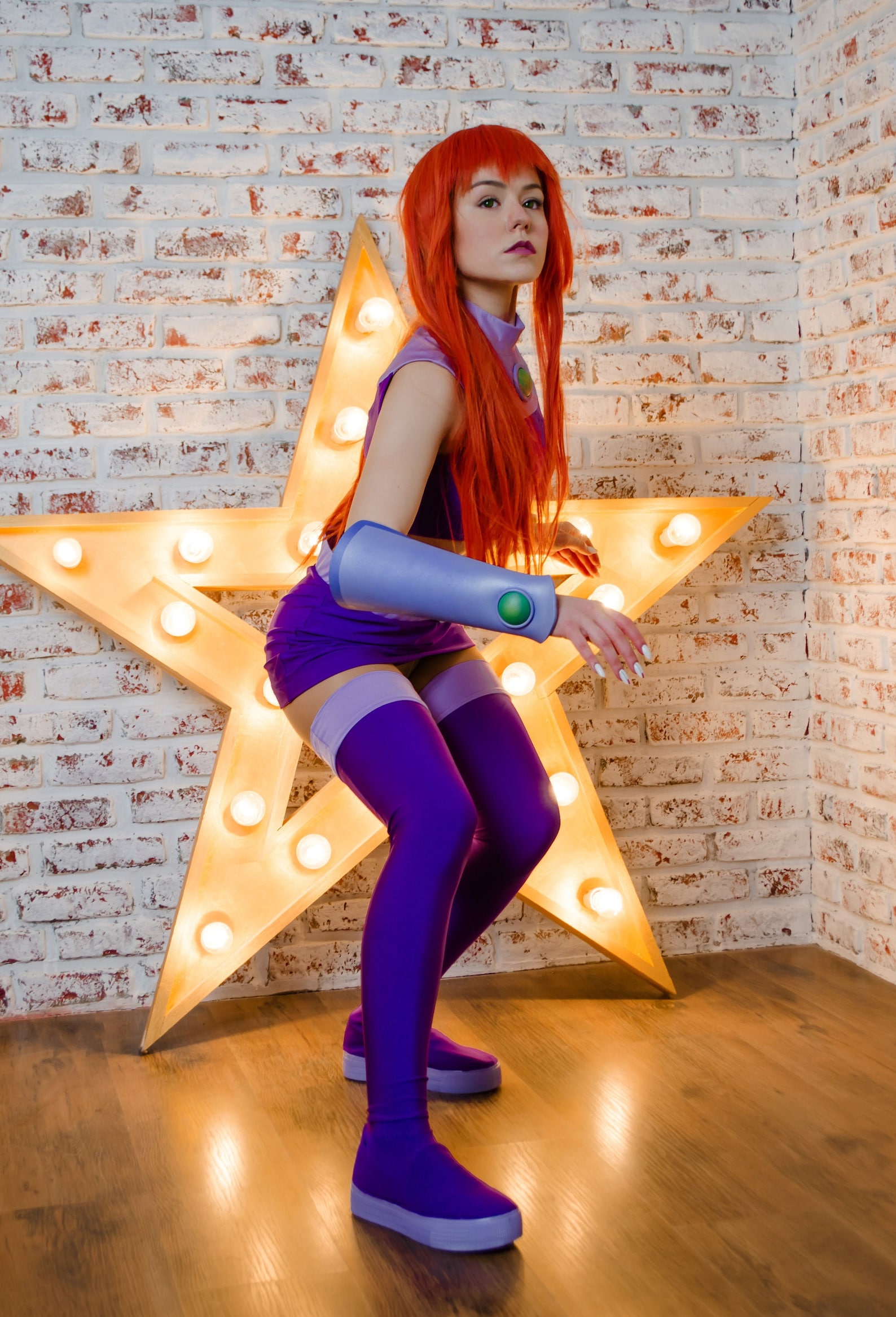 Teen Titans Cosplay Starfire Costume Starfire Cartoon