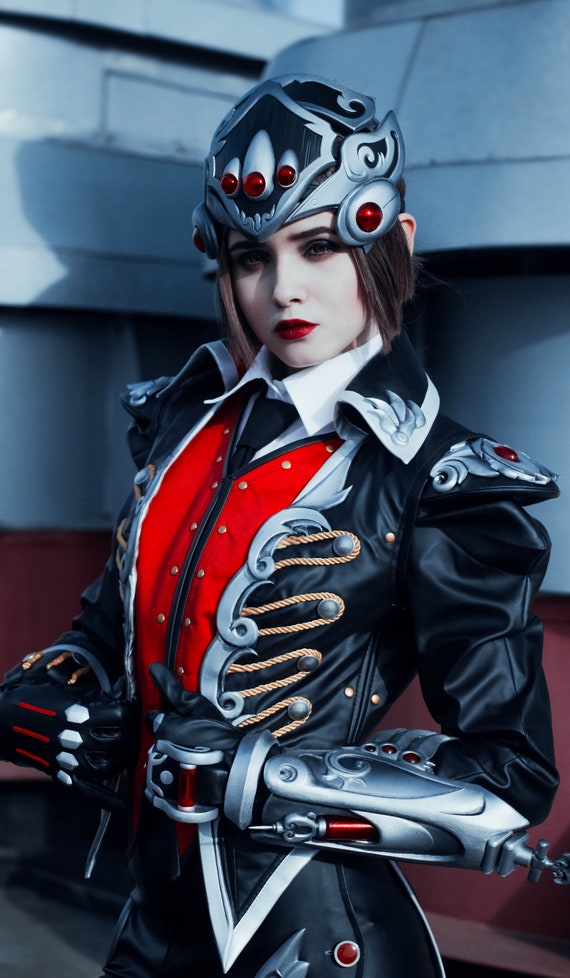 Widomaker van Overwatch dames cosplay kostuum Overwatch Widowmaker Huntress Skin cosplay outfit Etsy Nederland