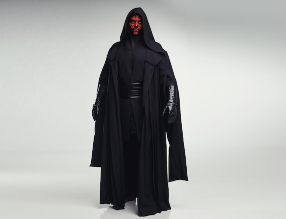 voor de helft Mellow steenkool Darth Maul Cosplay Costume From Star Saga Sith Lord Dark - Etsy