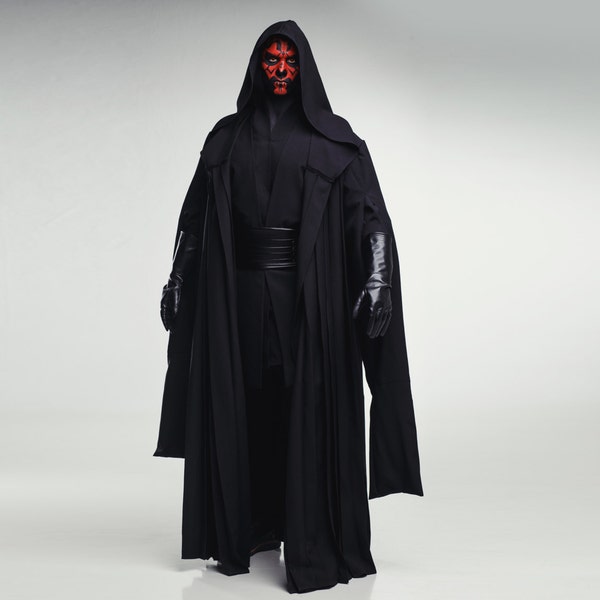 Darth Maul Cosplay costume from Star Saga, sith lord, dark side of the Force, Galactic Empire, power, imperial, Republic, Grand Army