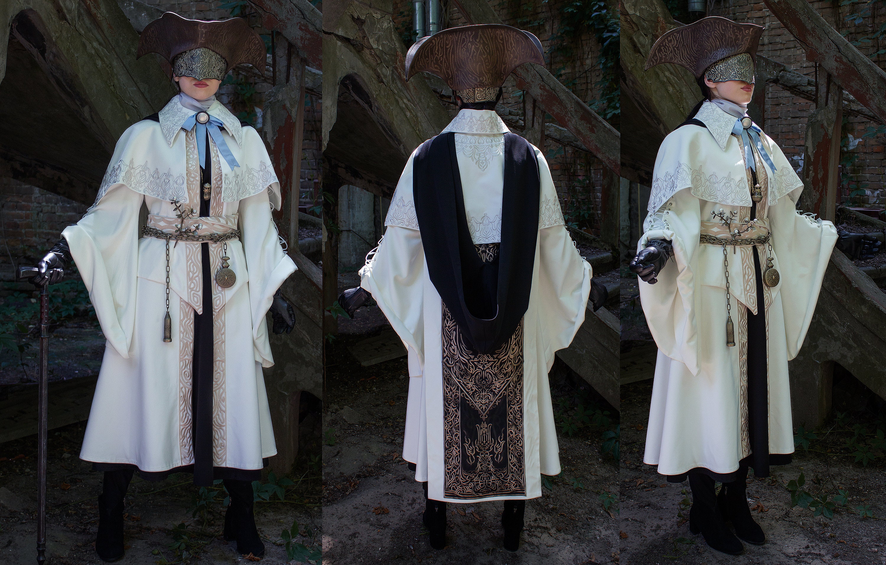 Bloodborne Video Game Cosplay Costume, Choir Set Cosplay