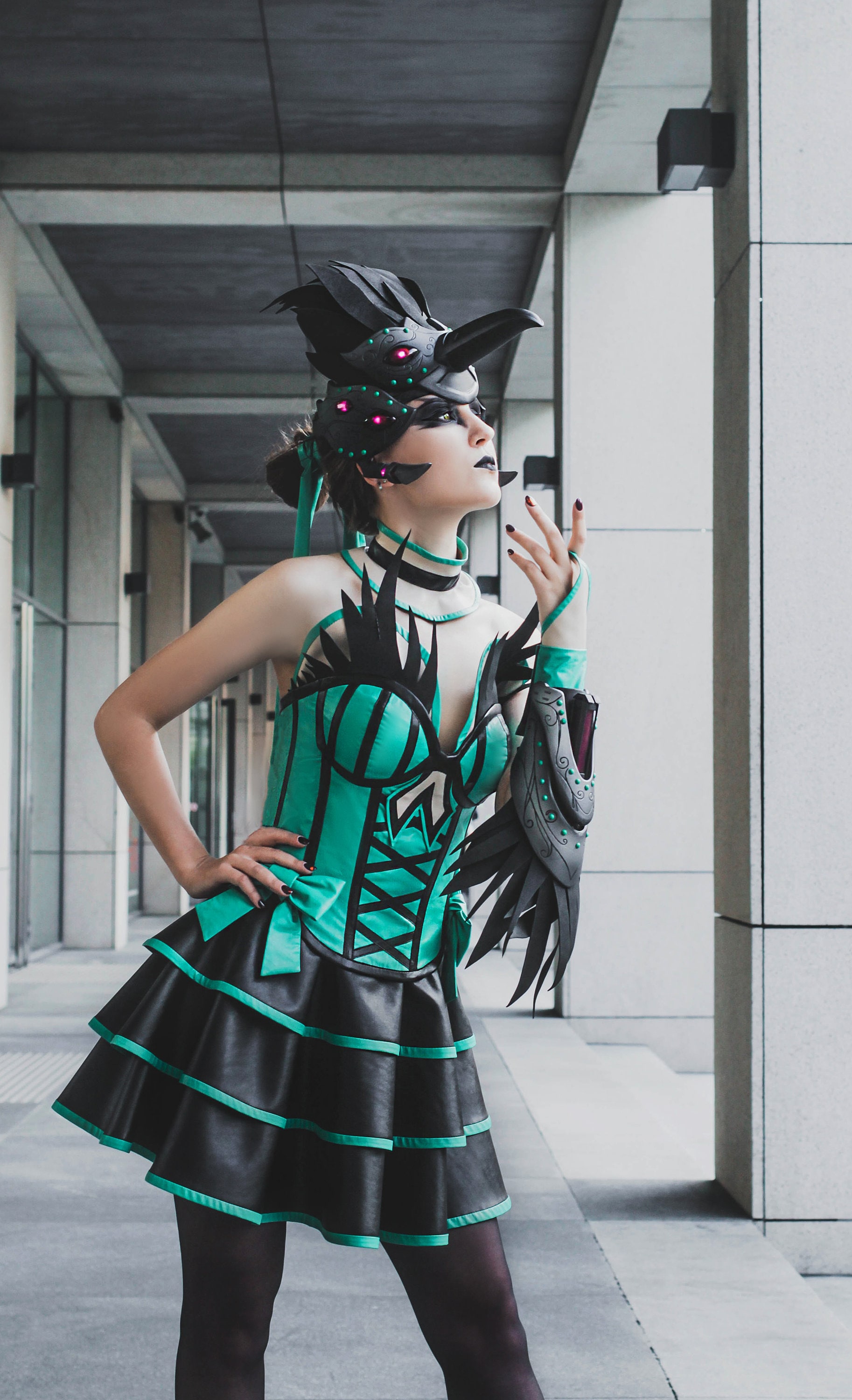 オーバーウォッチのウィドメイカーのレディースコスプレ衣装、オーバー