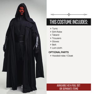 Disfraz de Darth Maul de Star Saga: Traje por encargo imagen 4