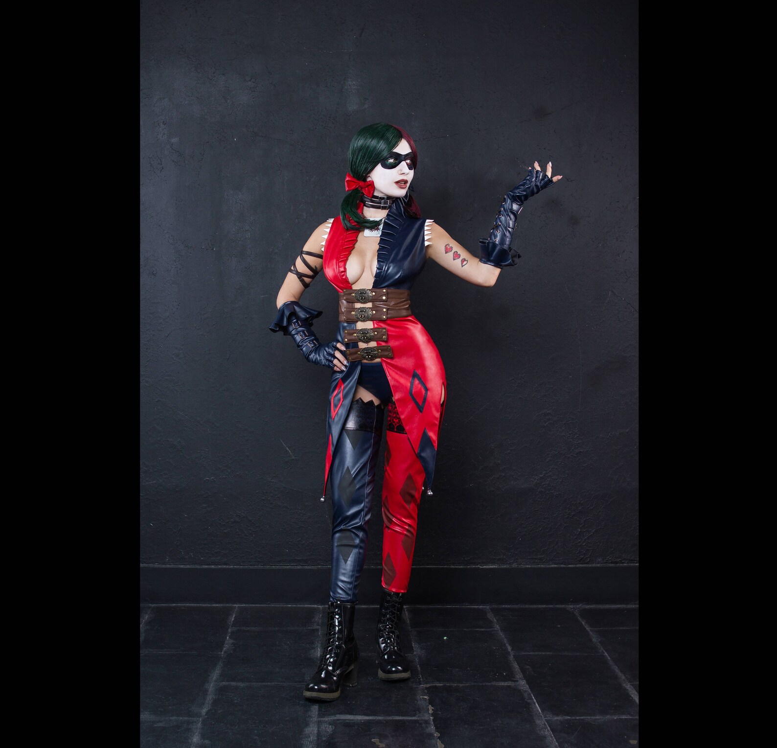Harley Quinn cosplay costume from comics Injustice Gods Among Etsy
