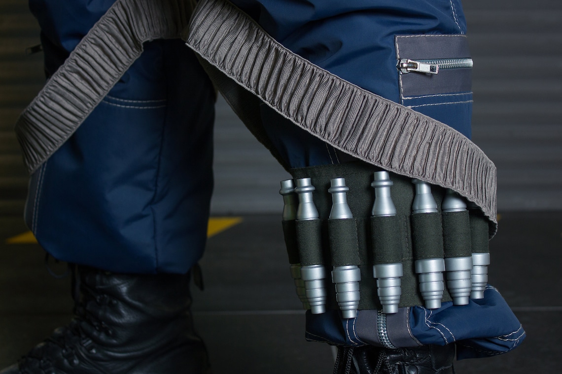 Blue Squadron Resistance Pilot Cosplay Costume From Star Saga | Etsy