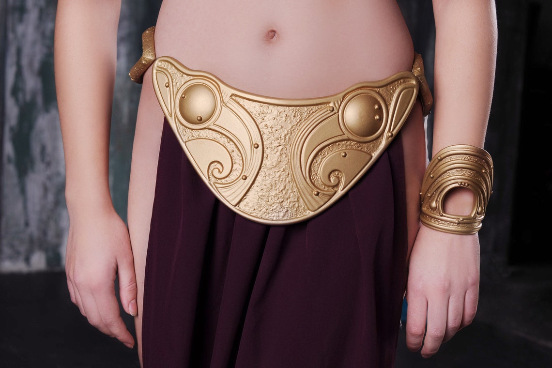 Princess Leia Organa Slave Bikini Costume From Star Wars Etsy 