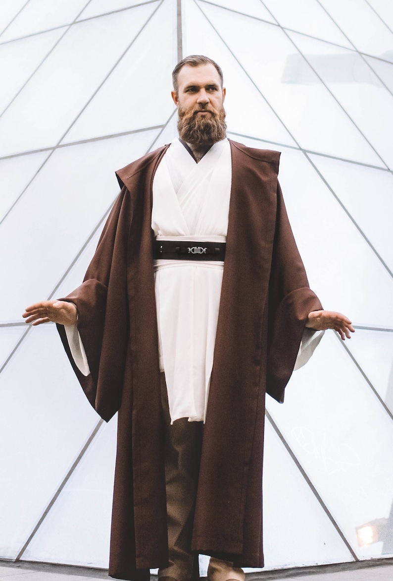 Jedi Cosplay hooded robe costume from Star Wars knight Etsy