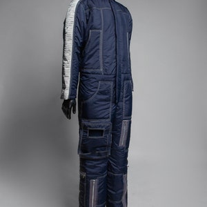 Rogue One X wing Air Force Pilot, Rebel Army pilot Flight Suit, Rebels Characters X wing pilot blue squadron cosplay Rogue Wars Blue costume image 2