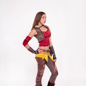 Lilith costume from Borderlands 2 online game, siren outfit, Halloween costume image 2