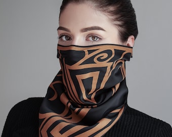 Dishonored 2 Emily Kaldwin cosplay scarf, Dishonoured cosplay Emily bandana, Emily scarf Dishonored outfit, Halloween cosplay costume