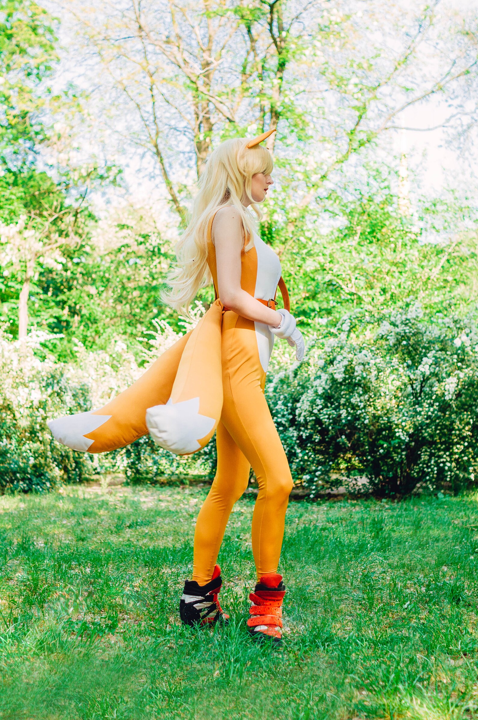 Tails Halloween Costume
 Tails Cosplay Costume From Sonic the Hedgehog Video Game Etsy