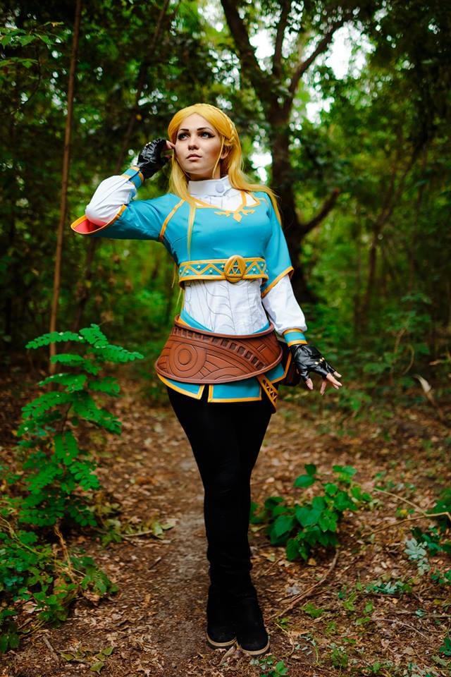 The Legend of Zelda: Breath of the Wild Link Cosplay Costume - Premium –  Gcosplay