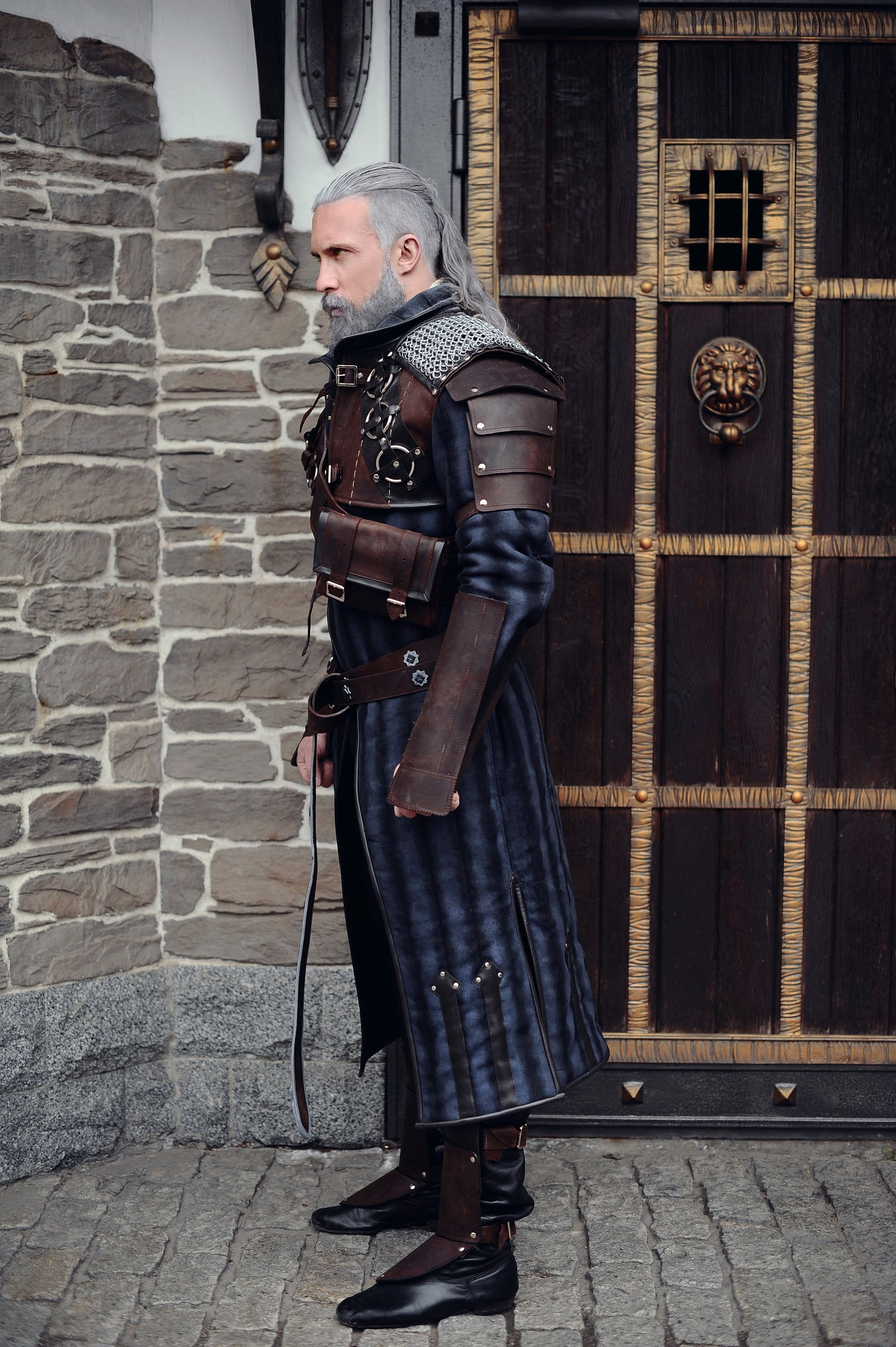 Geralt of Rivia Witcher cosplay costume video game outfit Etsy