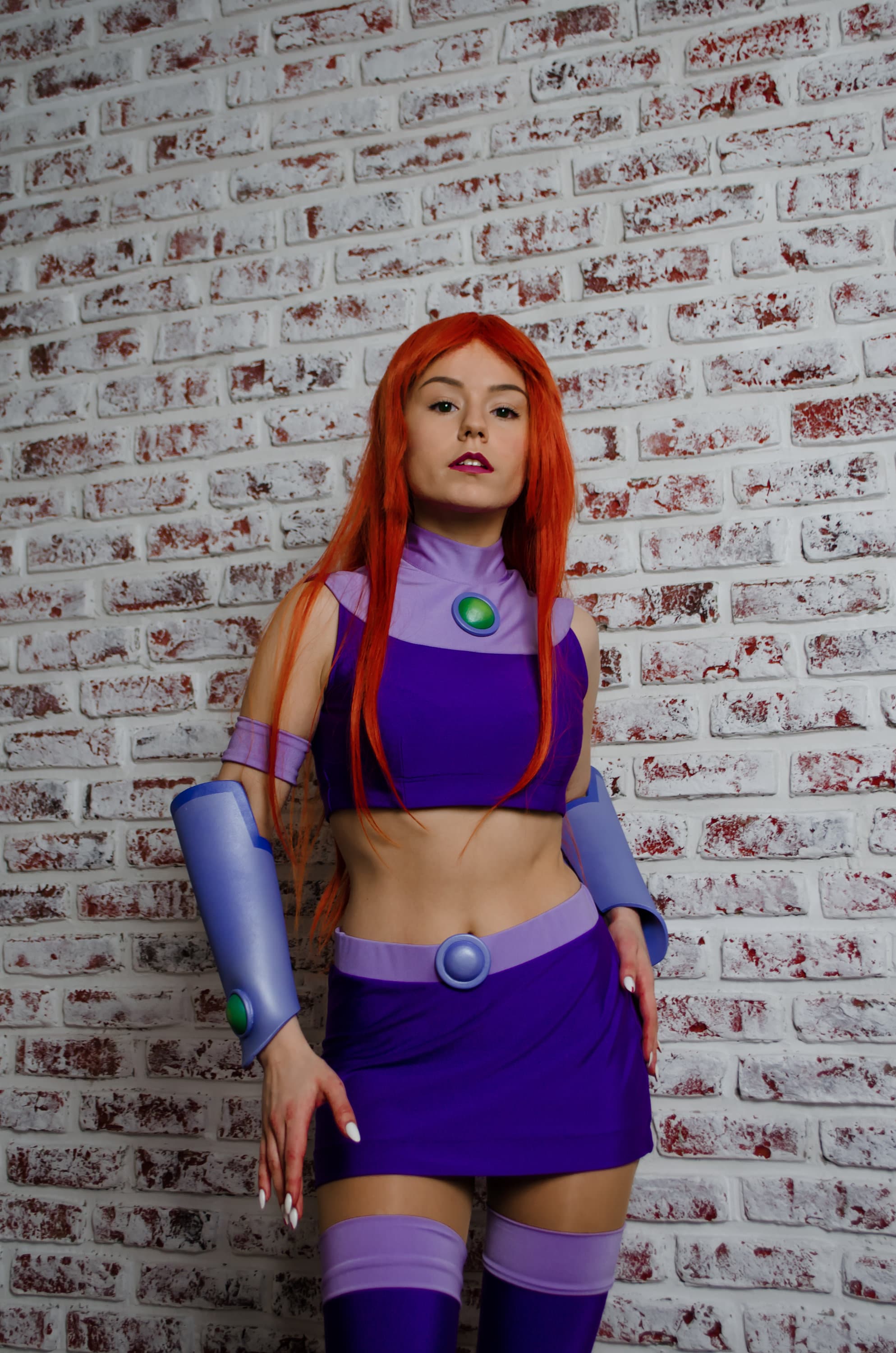 Starfire Costume Teen Titans Cosplay Outfit Skater Sk - vrogue.co