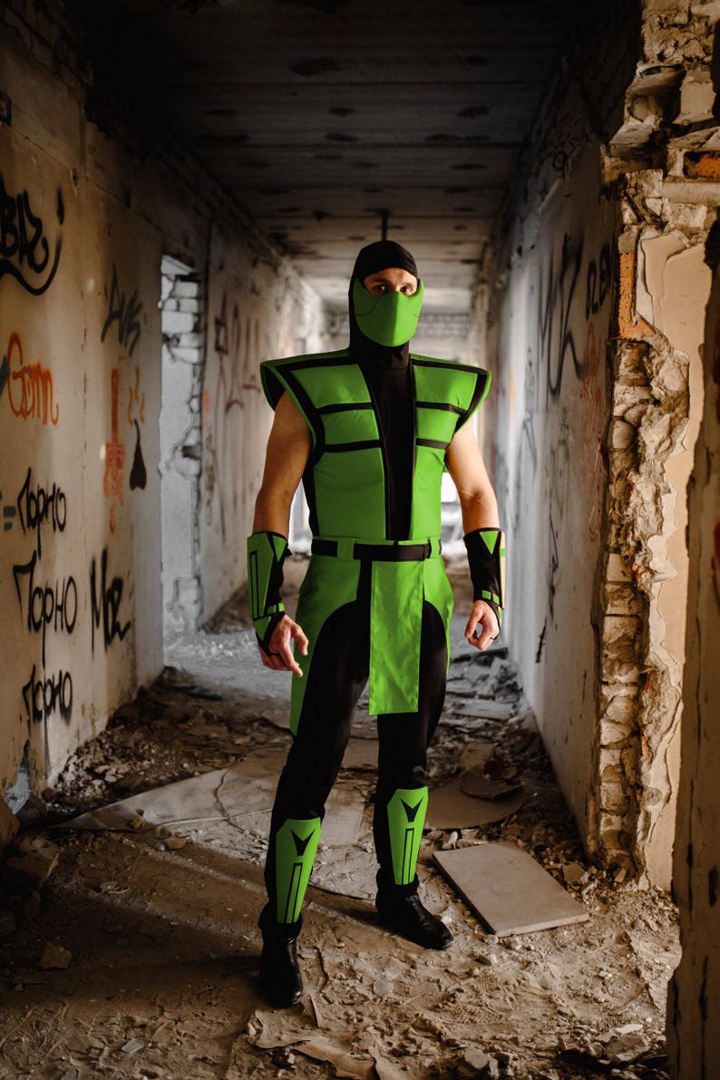 Reptile Cosplay Costume the Ultimate Mortal Kombat Ninja Etsy Singapore