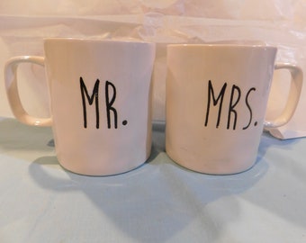 Mr. and Mrs. Coffee Mugs