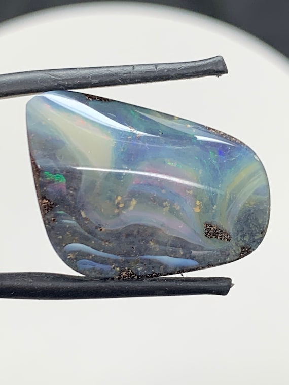 Large colorful Boulder Opal. Australian untreated specimen. 29.25ct
